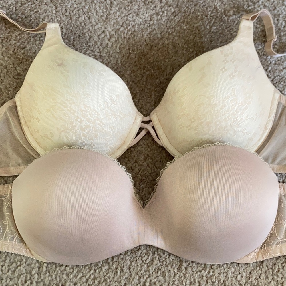 Lily of France Bras (lot of 2) size 34C